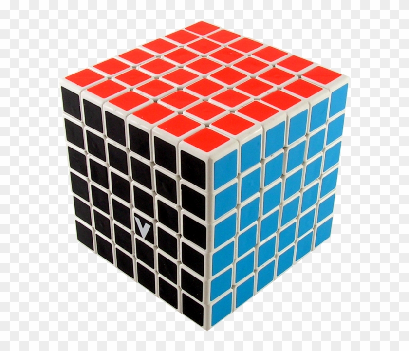 V Cube 6 6 By 6 By 6 Rubik S Cube Clipart Pikpng