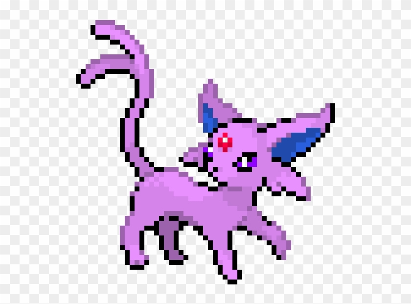 Espeon - Pokemon Espeon Sprite Clipart #2901069