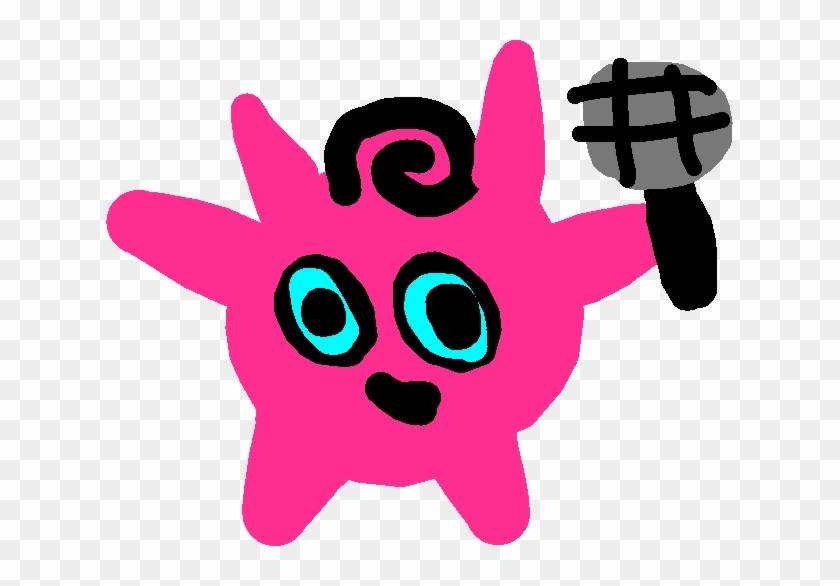 Jigglypuff - Drawing - Cartoon Clipart #2901619