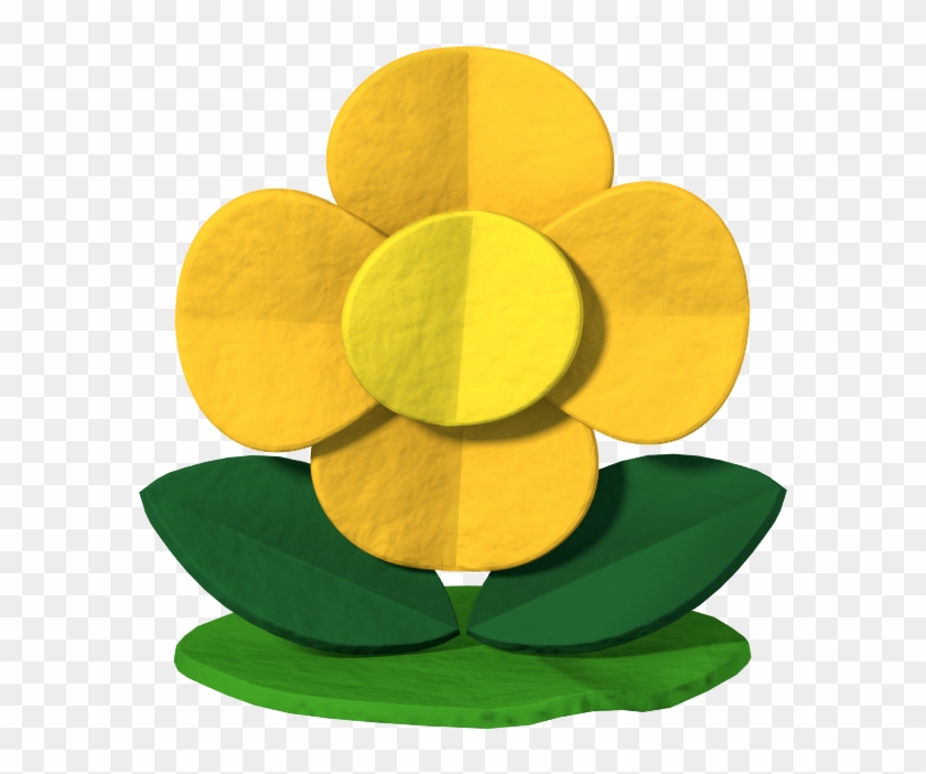 Image Paper Mario Flower - Paper Mario: Color Splash Clipart #2901974