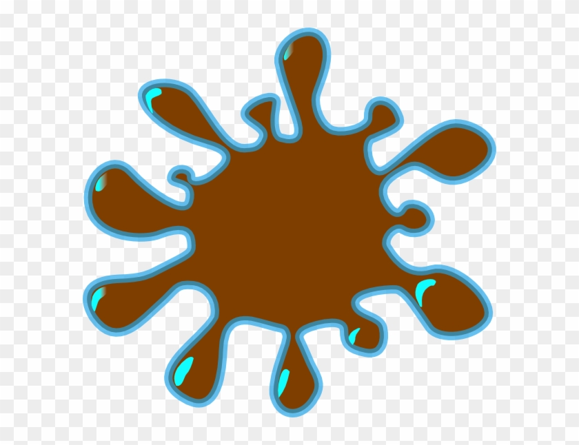 Brown Color Splash Png - Water Splash Clip Art Png Transparent Png #2901977