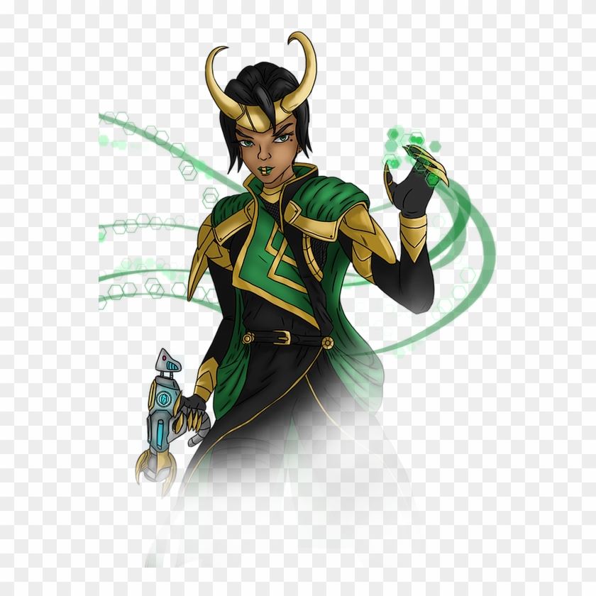 Inspired By Marvel's Villain Loki, Sombra Carries An - Cartoon Clipart