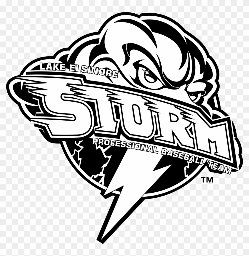 Lake Elsinore Storm Logo Png Transparent - Lake Elsinore Storm Vector Logo Clipart #2902051