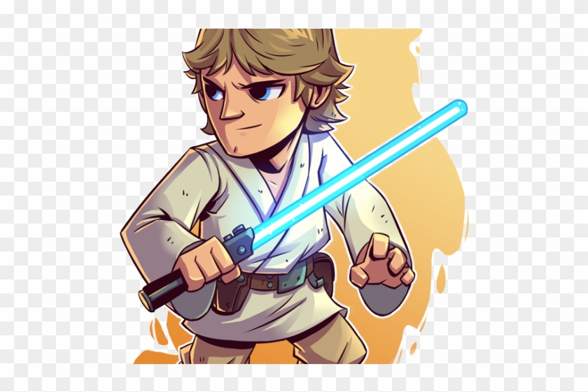 Luke Skywalker Clipart - Derek Laufman Star Wars - Png Download