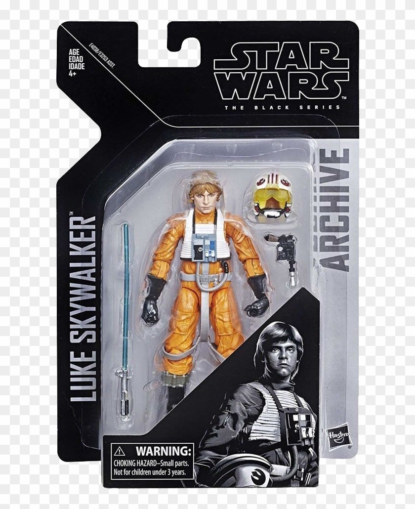 Luke Skywalker, Star Wars - Star Wars The Black Series Archive Clipart #2902160