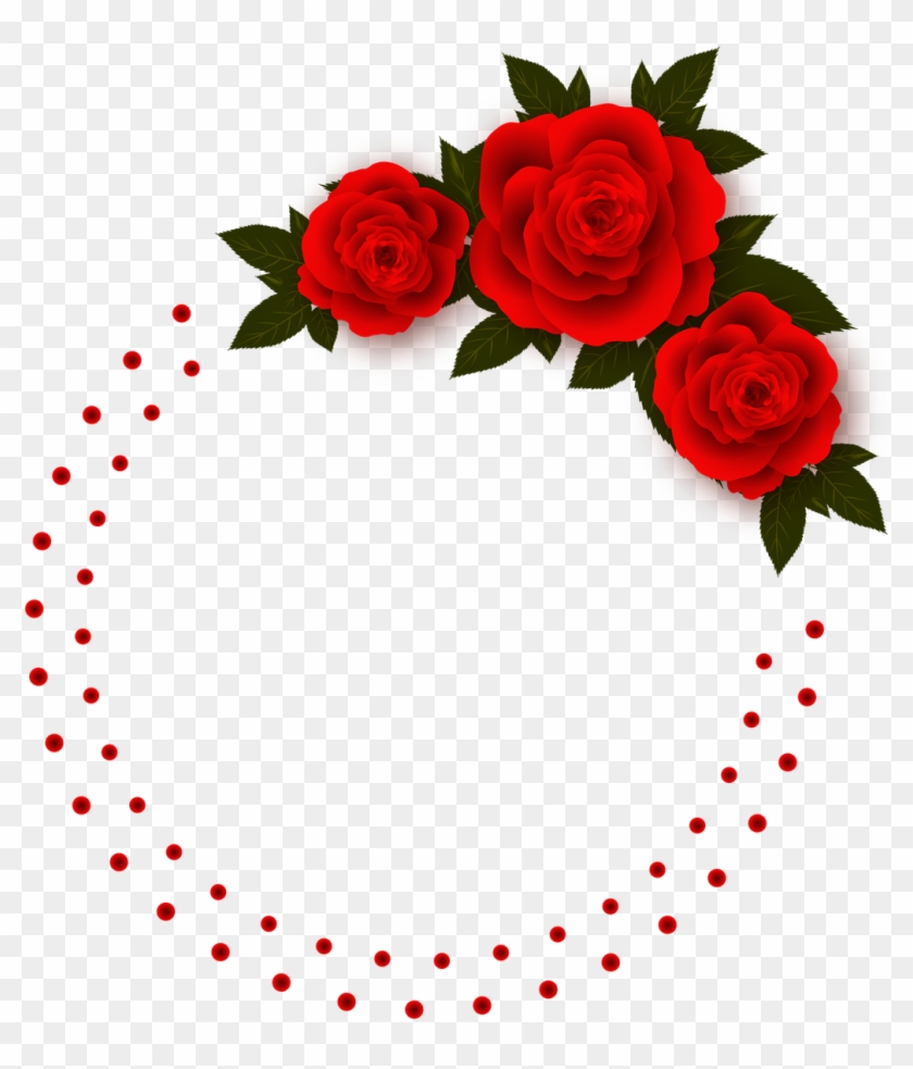 Rose Flowers Frame - Beautiful Body Beautiful Mind Clipart #2902358