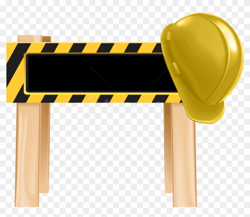 Free Png Download Under Construction Barrier Clipart - Construction Clipart Png Transparent Png #2902529