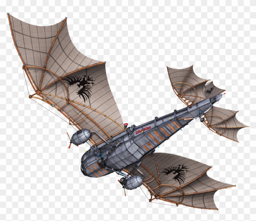 Airplane Vintage Fly Steampunk Png Image - Steampunk Airplane Clipart