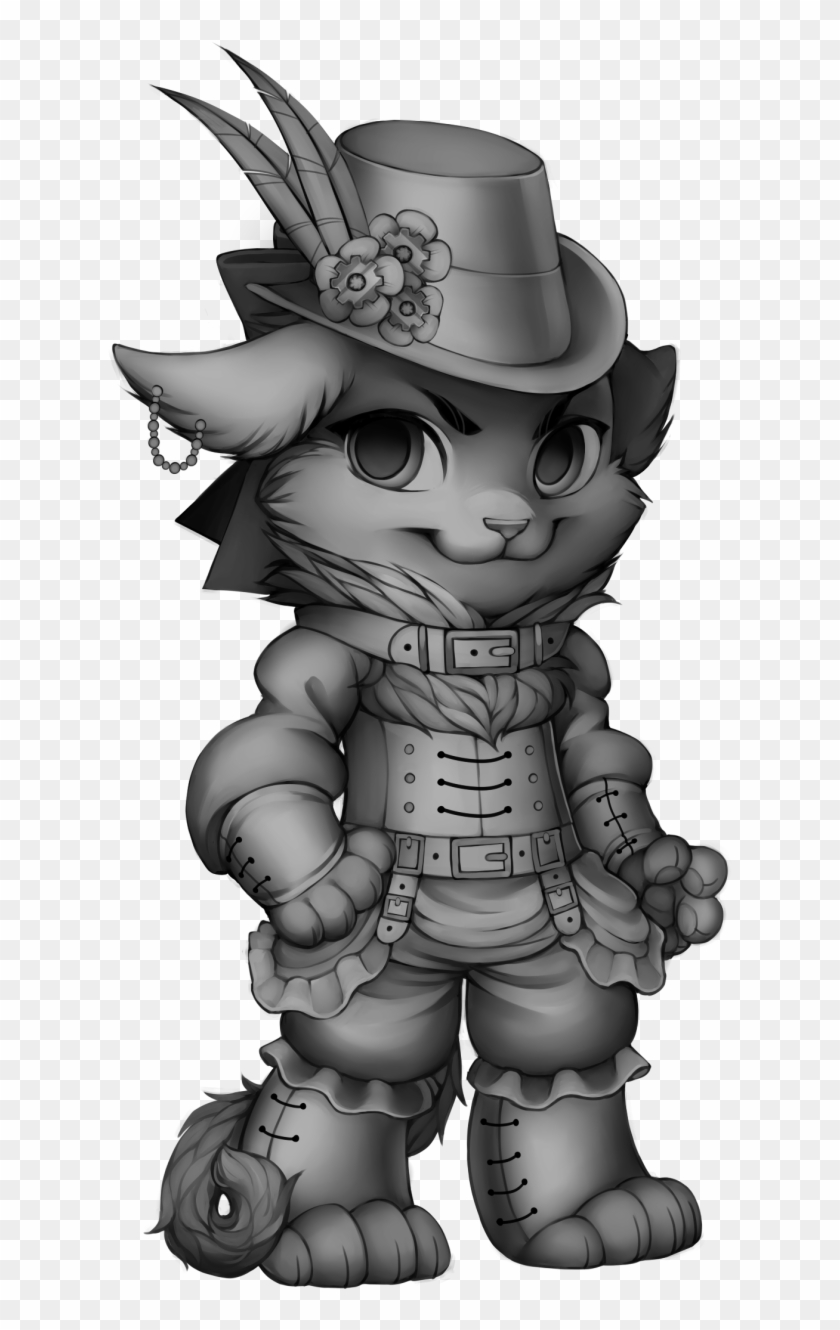 Pua Drawing Steampunk - Illustration Clipart #2903197
