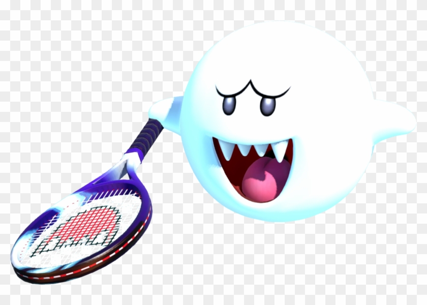 Out Of All Of The Possible Villains From The Mario - Boo Tennis Clipart