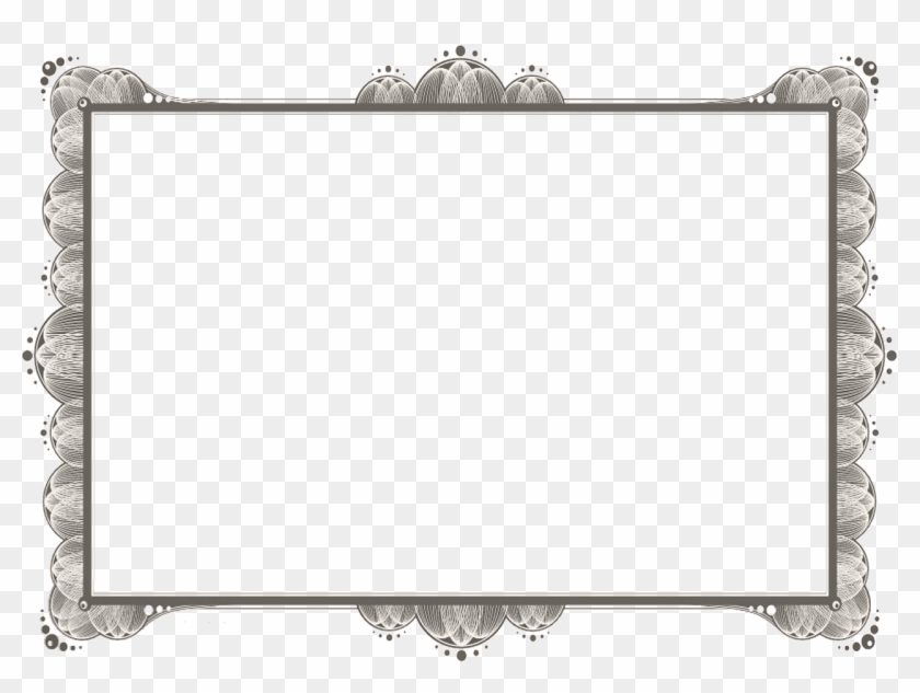 Certificate Border Blank Bronze Png Image - Border For Certificate Of Recognition Clipart