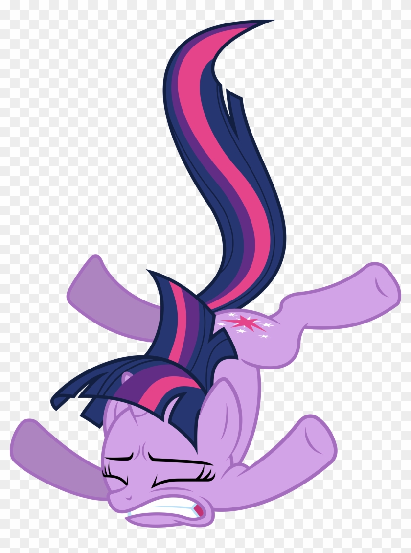 Twilight Falling Down Stairs - My Little Pony Twilight Sparkle Falls Clipart