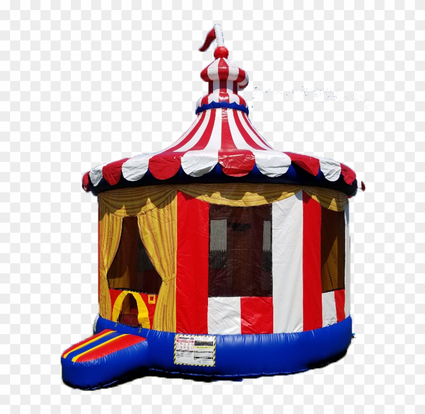 Carnival Bounce House - Inflatable Clipart