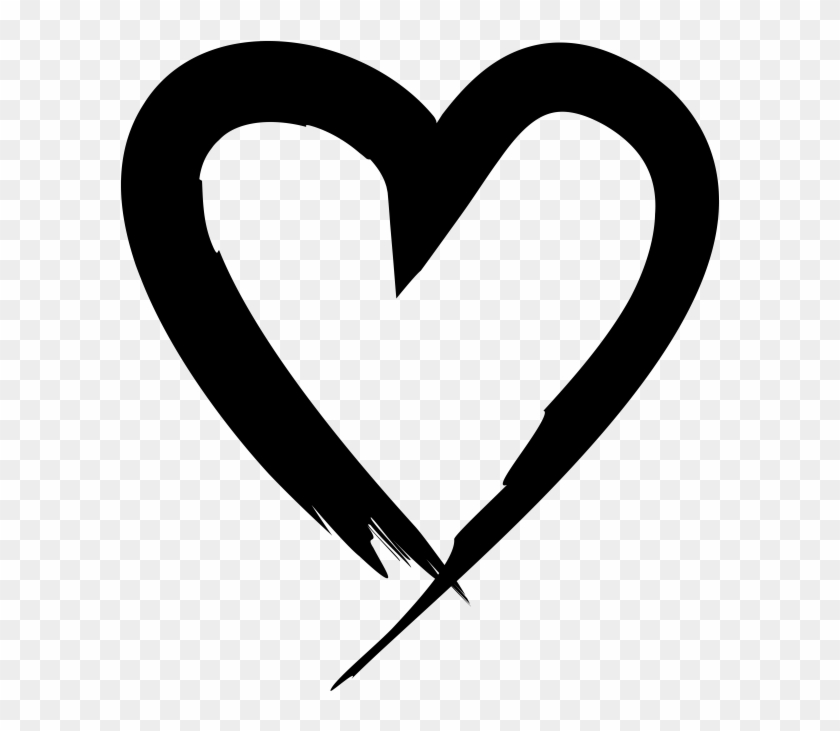 Hand Drawn Heart - Heart Clipart #2903778
