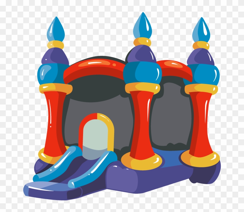 Bounce Houses - Inflatable Bounce Vector Free Clipart (#2903893) - PikPng