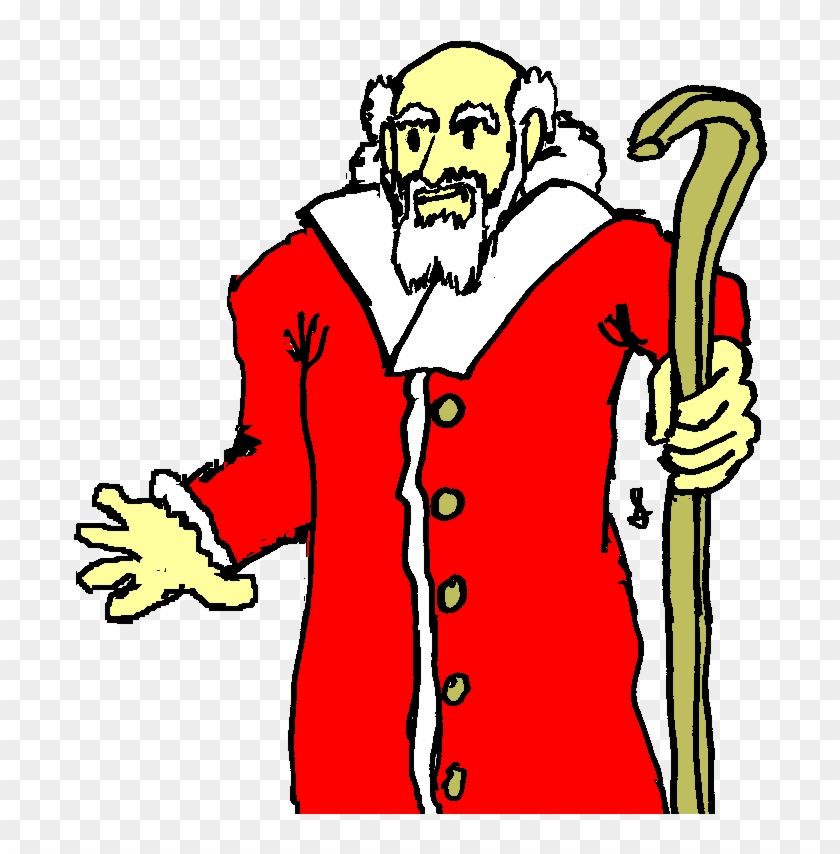 Then A Vigorous-looking Man With A White Beard And Clipart #2904144