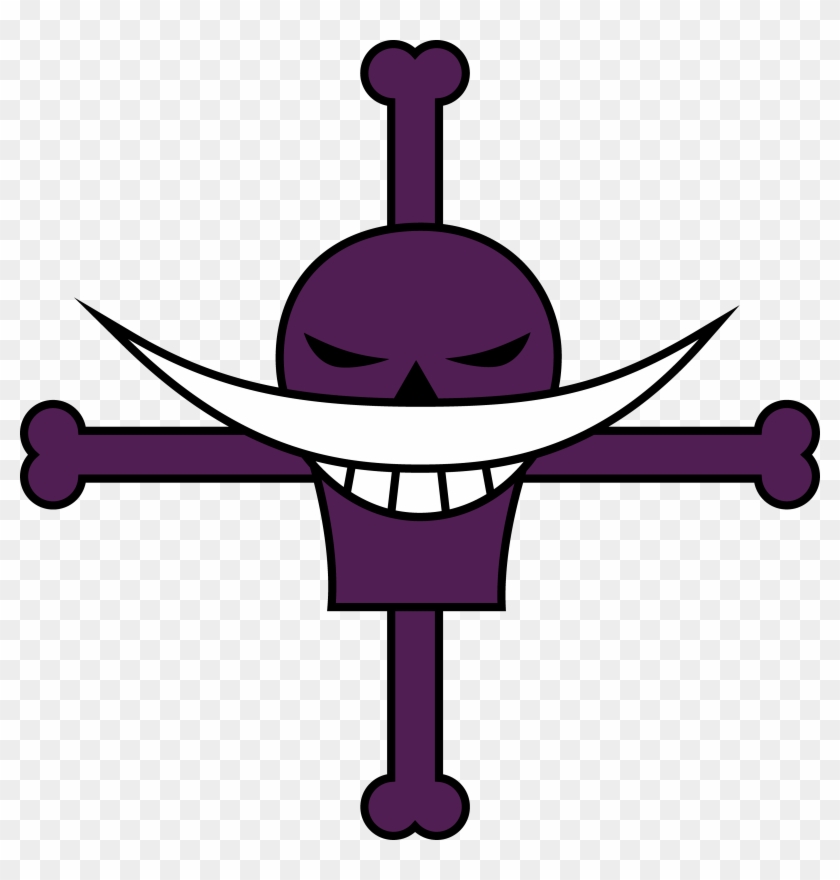 One Piece White Beard Logo By Carlisle Hoeger - One Piece Whitebeard Flag Clipart