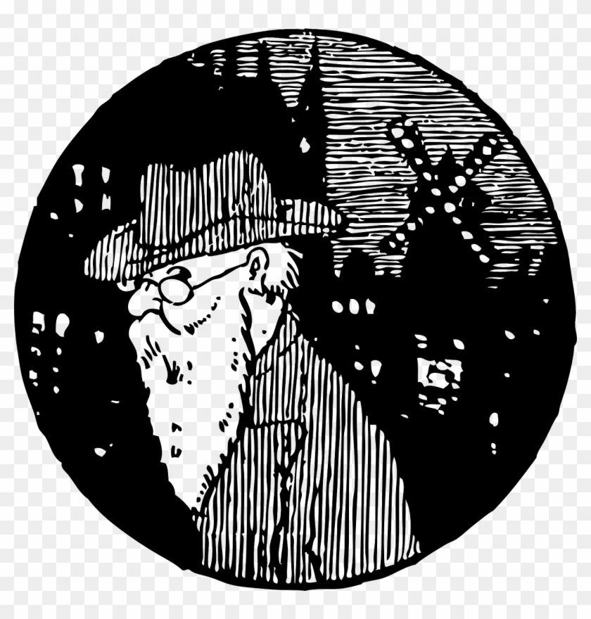 Bearded Man Man With Beard Png Image - Vector Graphics Clipart