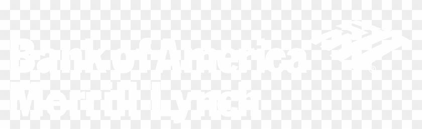 Bank Of America Merrell Lynch Logo - Johns Hopkins Logo White Clipart
