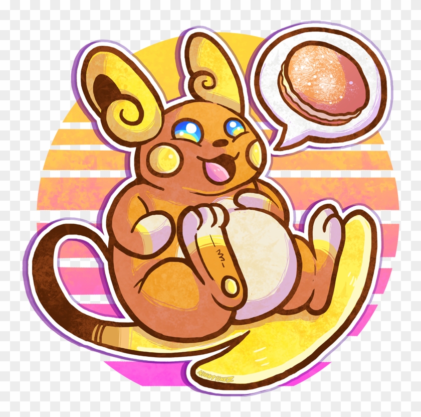 Pokemon Pokemon Sm Pokemon Sun And Moon Raichu Alola - Cartoon Clipart #2904379