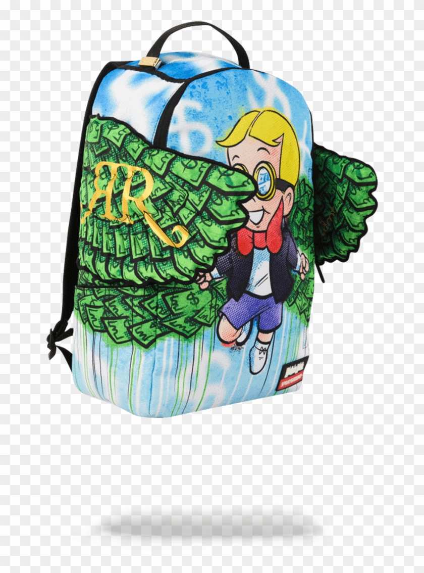 Backpack Clipart Transparent - Sprayground Backpack - Png Download #2904502