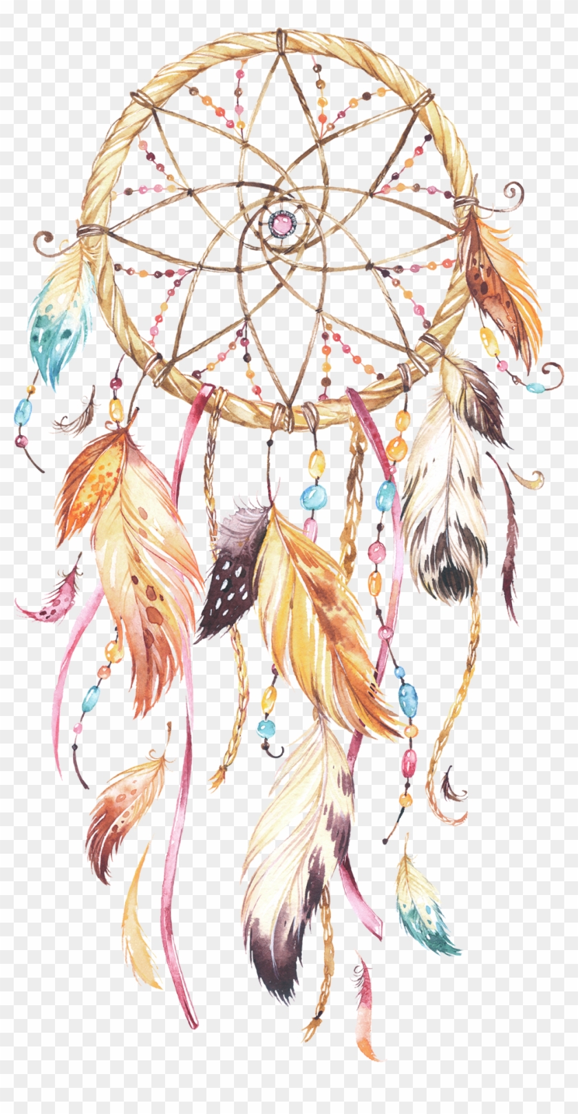 Attrape Reve Jaune 958×1,800 Pixels Dream Catcher Art, - Dreamcatcher Png Clipart #2904720