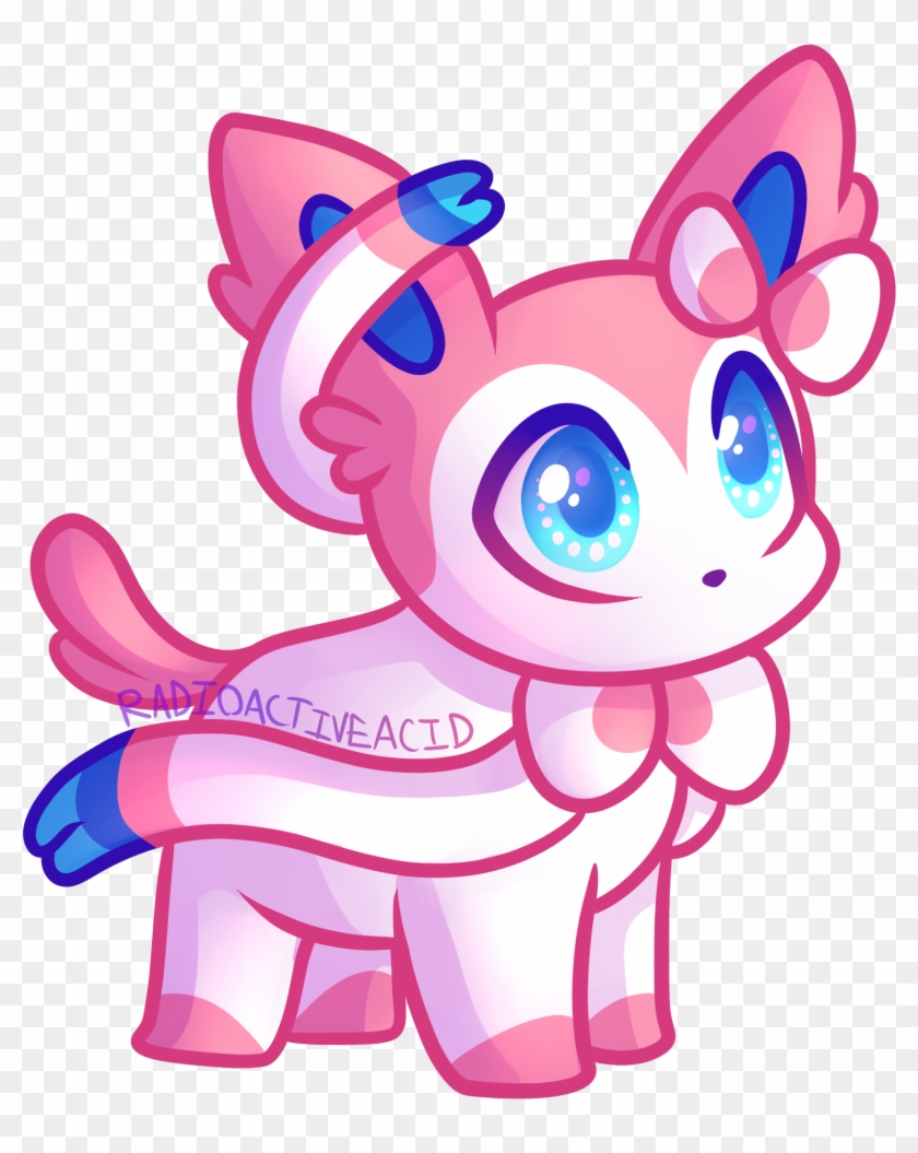 Sylveon - Cartoon Clipart