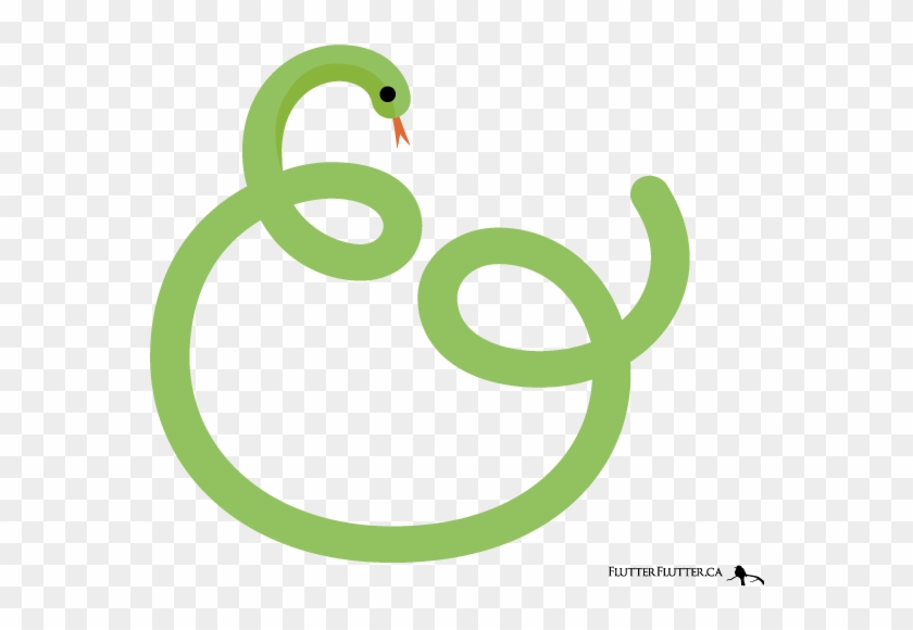 Snake Ampersand / Rosa Pearson - Fruit Chocolate Logo Clipart #2904998