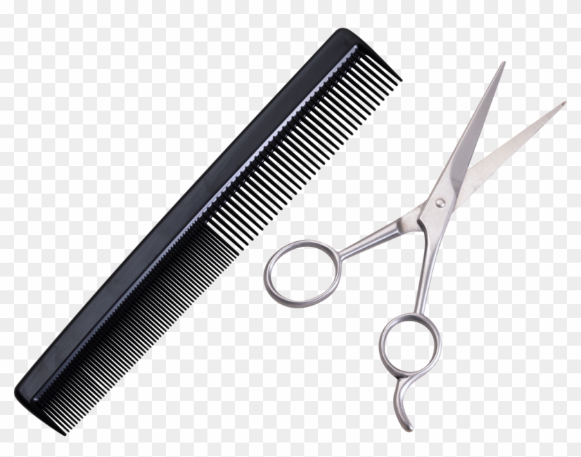 Scissors And Comb Clipart