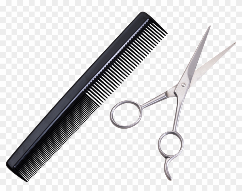 Scissors And Comb Clipart #2905171