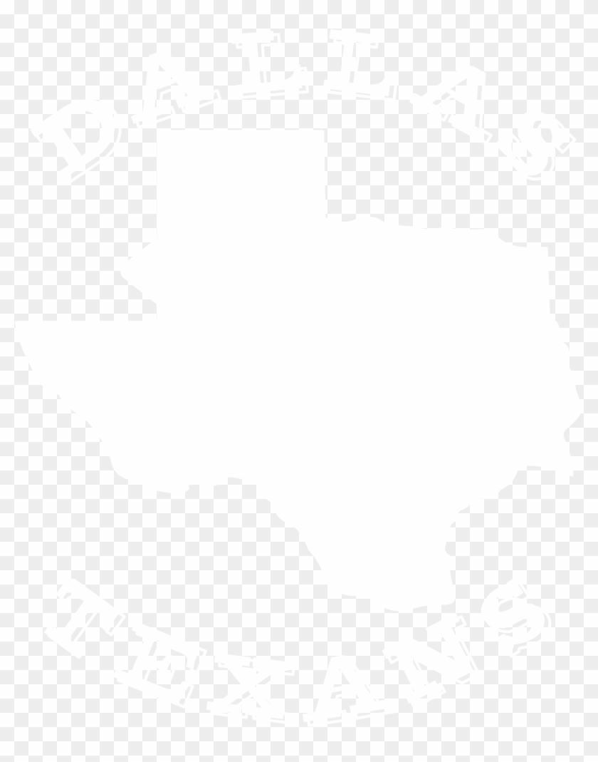 Dallas Texans Logo Black And White - Poster Clipart