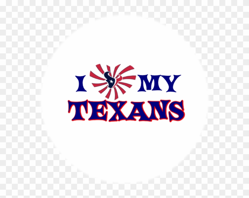 I Love My Texans - Genius Kids Clipart #2906258