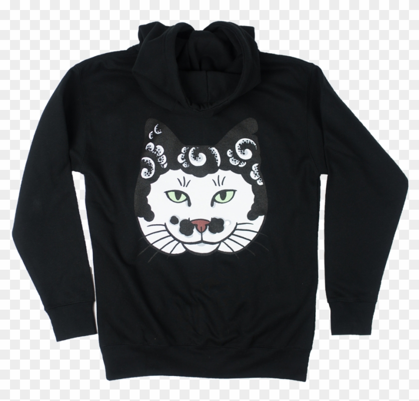 Cat Head Hoodie - Hoodie Clipart