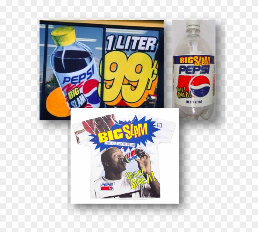 Pepsi Big Slam - Pepsi Big Slam Bottle Clipart #2906534