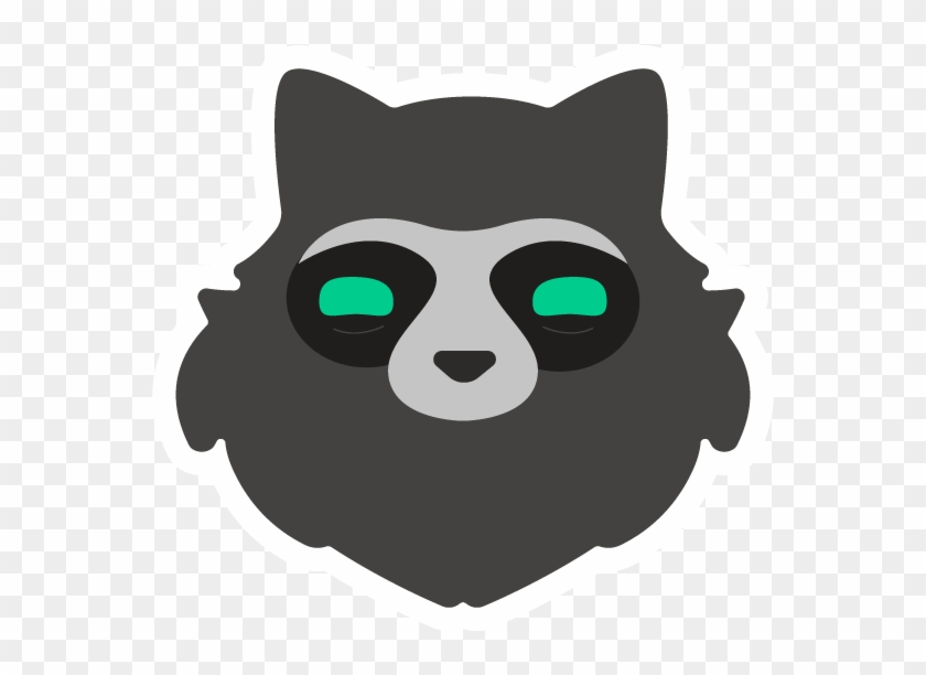 Raccoon Head Png - Cartoon Clipart