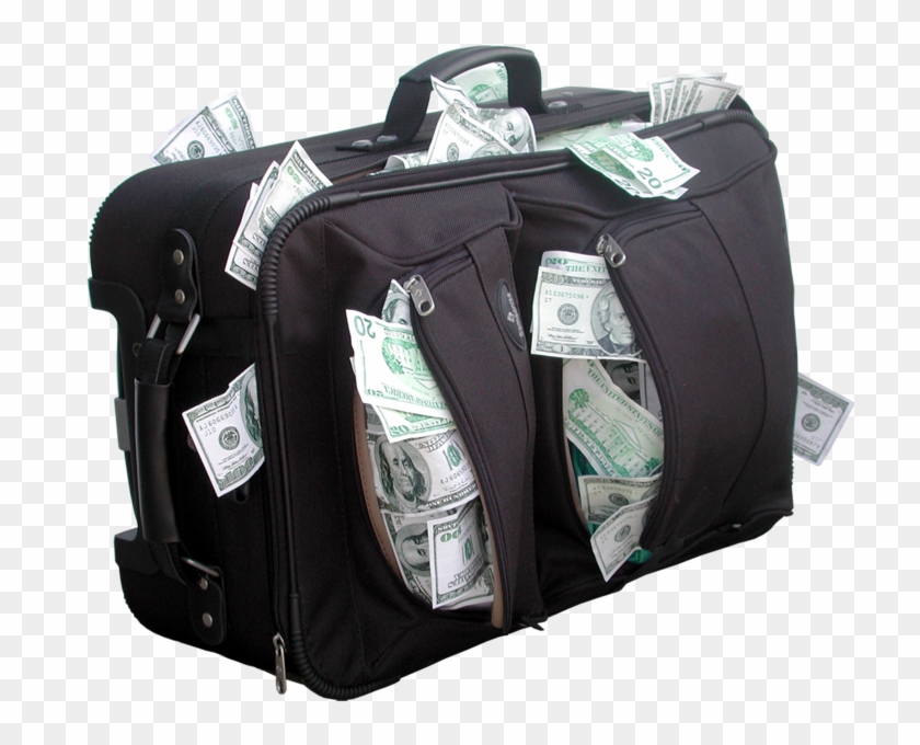 Bag Of Money - Duffle Bag Of Money Png Clipart #2906639