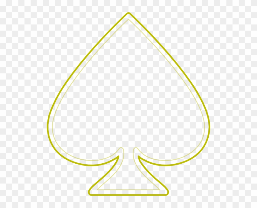 Spade Integration Ascension Clip Art - Golden Ace Of Spade - Png Download #2906969