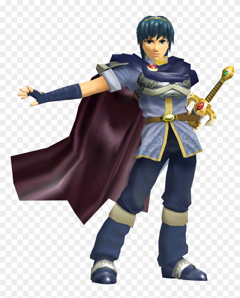 Http - //i - Cubeupload - Com/if8dbq - Marth Png - Marth Melee Victory Pose Clipart #2906970