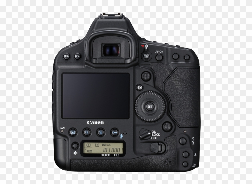 Canon Eos-1d X Mark Ii - Canon 1dx Mark Ii Back Clipart #2907094