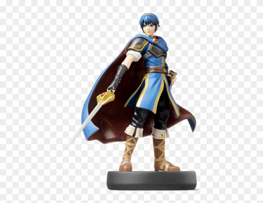 Interactive Figures - Marth Amiibo Clipart #2907142