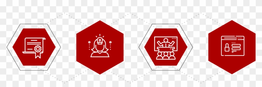 Dotactiv Academy Icons Red Banner - Traffic Sign Clipart #2907218