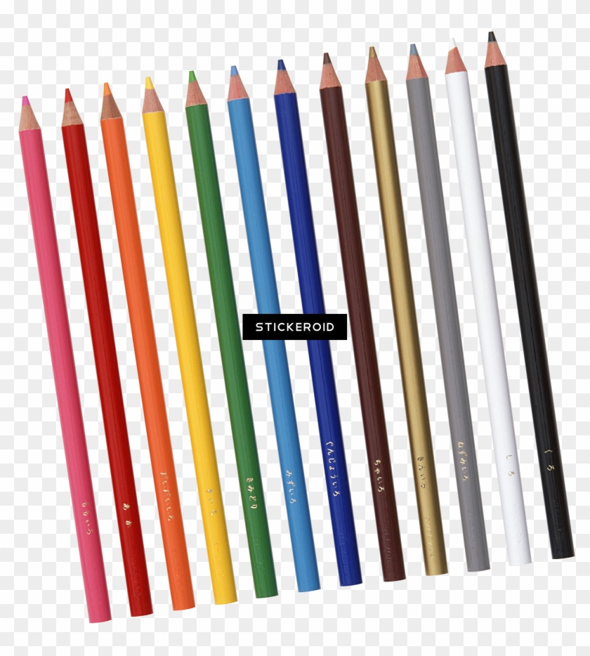 Colorful Pencils Pencil - Writing Implement Clipart #2907484