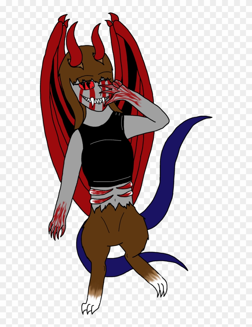 Pencils Drawing Demon - Png Pencil Drawing Demon Transparent Clipart