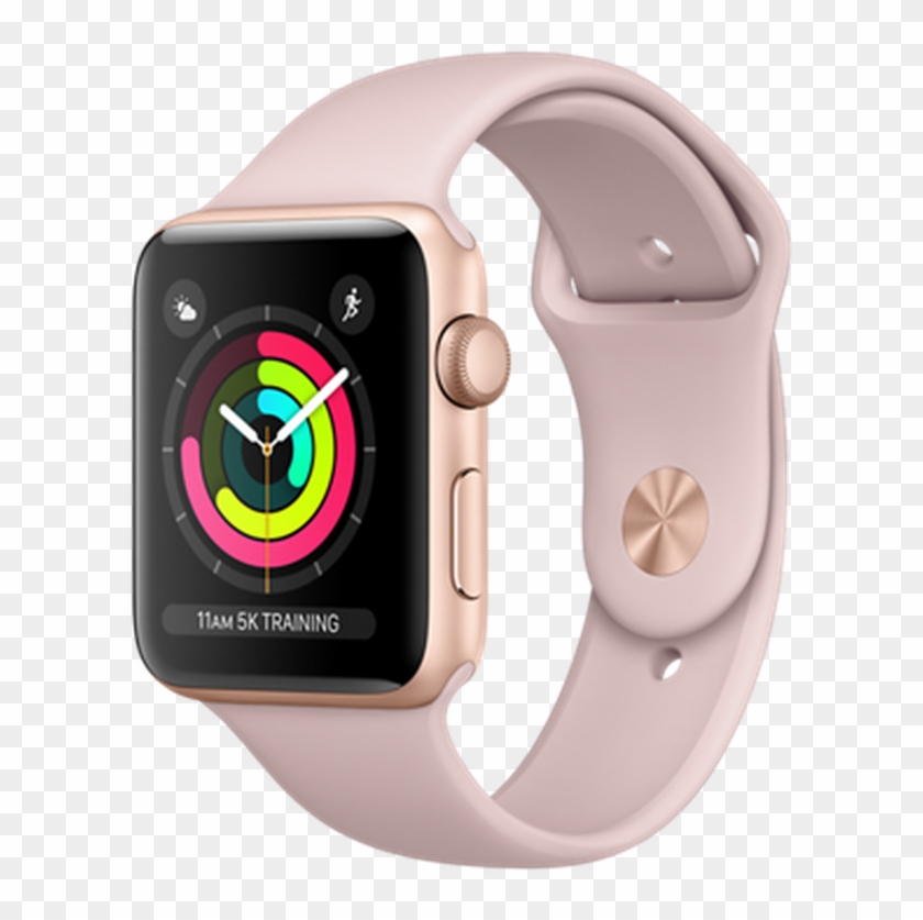 Apple Watch Series 3 Gps, 42mm Gold Aluminium Case - Apple Watch Series 3 Gold Aluminum Clipart