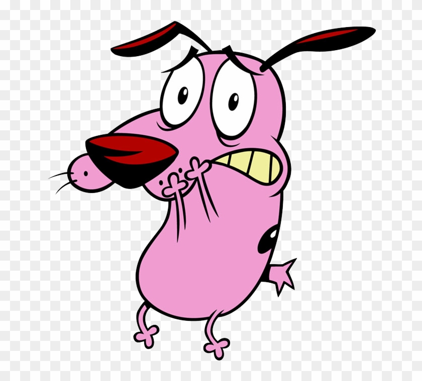Shy Courage The Cowardly Dog , Png Download - Courage The Cowardly Dog Clipart #2907773