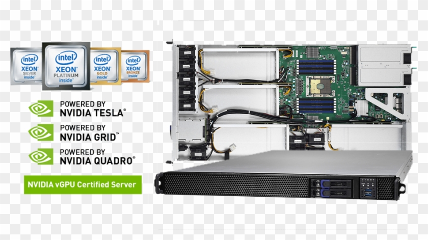 Pny Purley Pnysra14 Gpu Server For Hpc And Vdi - Nvidia Geforce Clipart