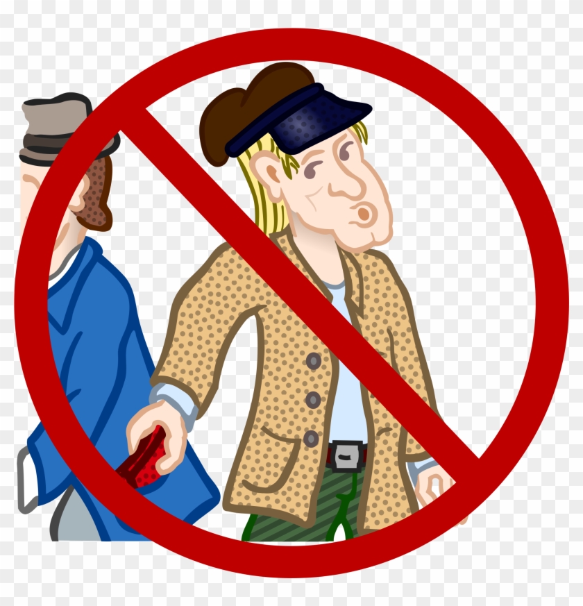 Thief Clipart Female Thief - Pickpocket Clipart - Png Download