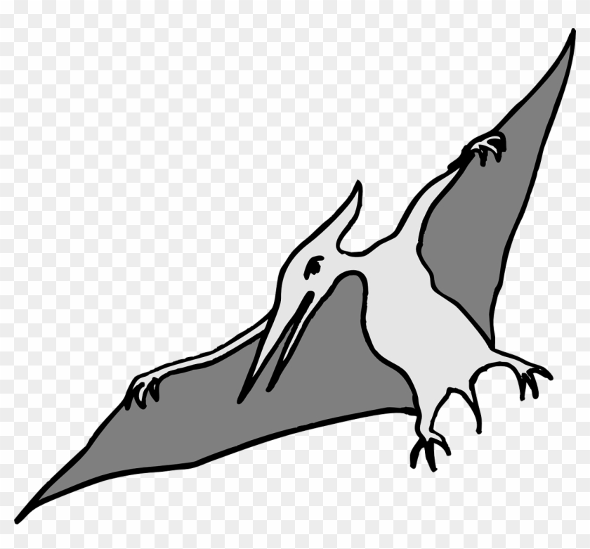 Pterodactyl Dinosaur Bird Wings Png Image - Pterodactyl Clipart Transparent Png #2909030