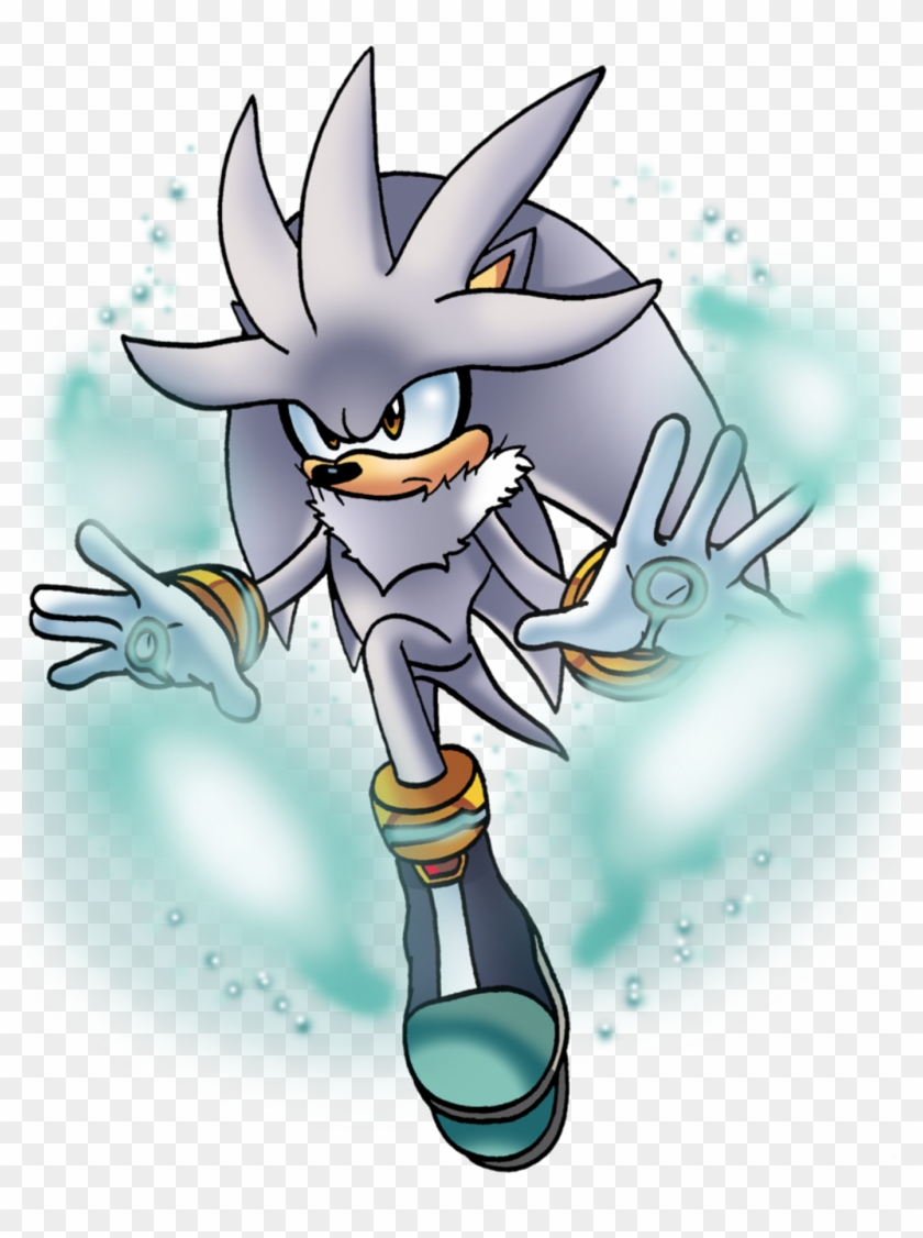 Silver The Hedgehog Butt , Png Download - Cartoon Clipart #2909078
