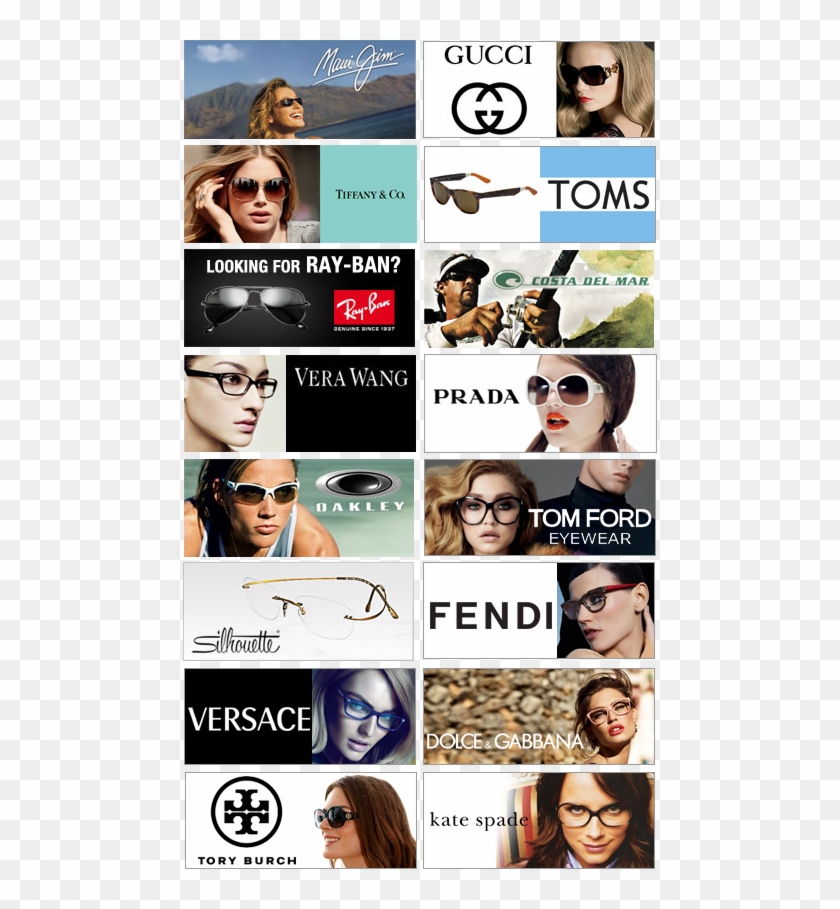 Optical And Sunglasses - Collage Clipart #2909124